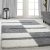 Ay gala 2505 gri deschis 80x150cm - shaggy covor ieftin
