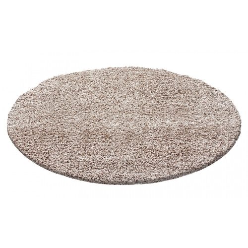 Ay life 1500 bej 80cm monocolor cerc shaggy covor