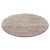 Ay life 1500 bej 80cm monocolor cerc shaggy covor