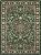 Ber Antiky 5857 100X200Cm verde covor clasic