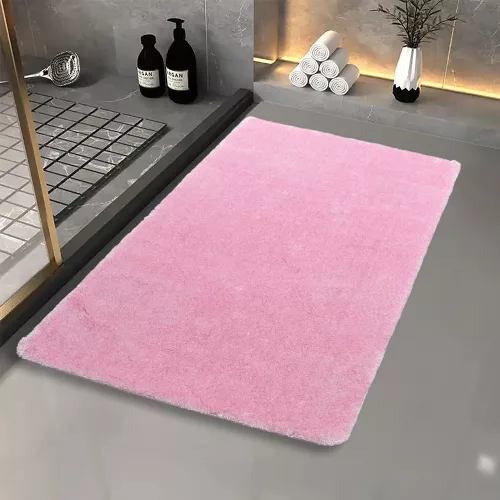 Serrano roz 80x150cm-spate din cauciuc