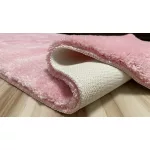 Serrano roz 80x150cm-spate din cauciuc