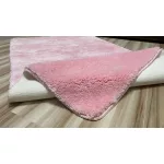 Serrano roz 80x150cm-spate din cauciuc