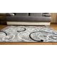  Magazin 7. Covor modern, gri platină 1181 60 seturi = 60x220cm + 2 buc x 60x110cm