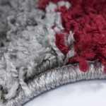 Ay life 1501 Roşu 120x170cm - în carouri shaggy covor