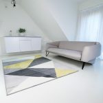 Berlin F8001  galben-gri 60x100cm-covor modern