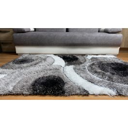   Luxos SHAGGY SHAGGY covor, Elvira 1141 gri 60set=60x220cm+2bucx60x110cm