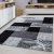 Magazin 1. Ay. parma 9220 negru 120x170cm covor modern la reducere