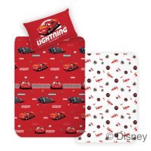   Disney Lenjerie pentru copii 2piese - Mașinuțe D02 roșu 140x200cm + 50x70cm