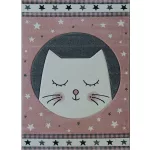 Ber Smart 140x190Cm 22412  COVOR COPII pink cu PISIC