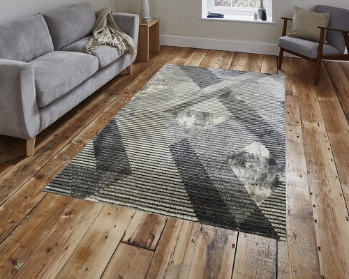 BER MARVEL 7602 szürke 200 X 290 cm -modern szőnyeg