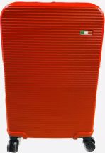   Herm valiză mijlocie cu carcasă rigidă roșie , Înălțime: 5cm roți+ 55cm Lățime: 37cm Adâncime: 25cm