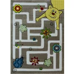 Ber Smart kids 22303 bej 140 X 190 cm covor copii moale