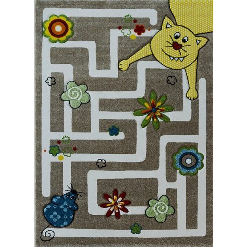 Ber Smart kids 22303 bej 140 X 190 cm covor copii moale