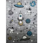 Ber Smart kids 22924 gri 140 X 190 cm covor copii moale