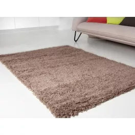   monocolor SHAGGY covor, CAREN 5121 maro 60set=60x220cm+2bucx60x110cm