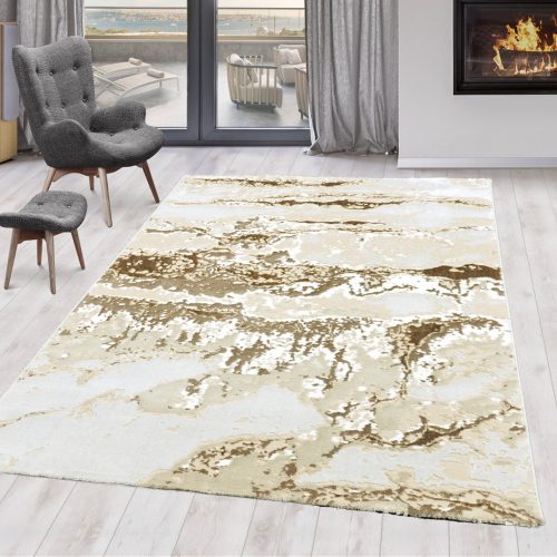 Sunset 8435 covor modern Bej 80set=80x250cm+2buc.x80x150cm
