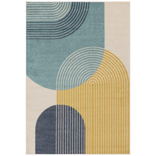  Covor ASY Muse 120x170cm Blue Retro Rug MU15