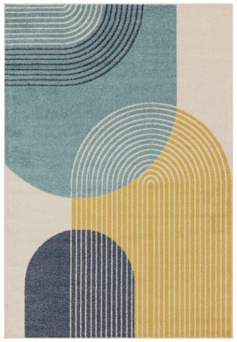  Covor ASY Muse 120x170cm Blue Retro Rug MU15