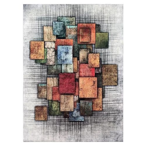 Ber Porte 2116 multi 160x220cm- covor modern multicolor subtire