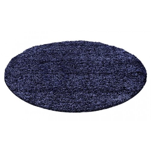 Ay life 1500 albastru 80cm monocolor cerc shaggy covor