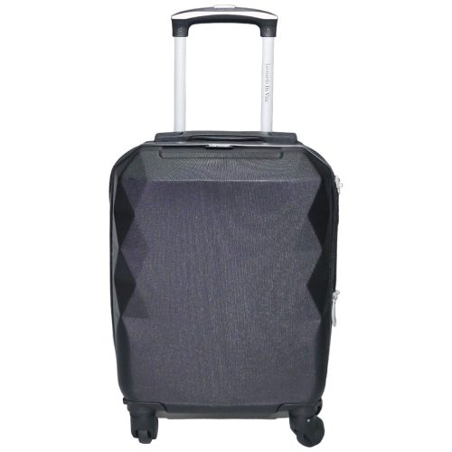  Valisă cu pereți tari Cube Black 40cmx31cmx19cm-valiză mică de cabină