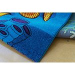 Ber Smart 120X180Cm 22308 COVOR COPII albastru cu PEȘTISORI