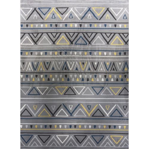  Magazin 21. Ber. Covor Alfa Nowa 7207 gri-galben 80x150