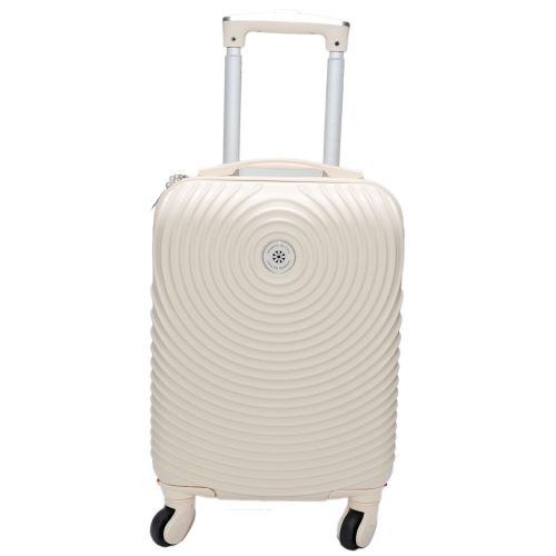 Love bej valiză cu carcasă rigidă 41cmx30cmx20cm-valiză mică de cabină