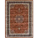 Ber. Anatolia 5858 100X200Cm maro ruginiu covor clasic