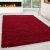 Ay life 1500 Roşu 240x340cm monocolor shaggy covor