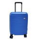 Herm valiză mare cu carcasă rigidă albastră, Înălțime: 5cm roți+ 65cm Lățime: 42cm Adâncime: 29cm-