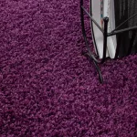 Ay life 1500 violet 200x290cm monocolor shaggy covor