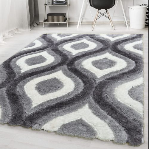  Magazin 5. Covor Shaggy foarte moale, 80x150cm Den. Belinda pro gri 3082 Covor