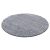 Ay life 1500 gri deschis 80cm monocolor cerc shaggy covor