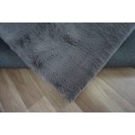 Ber Fluffy 4020 Gri închis 60x110cm covor