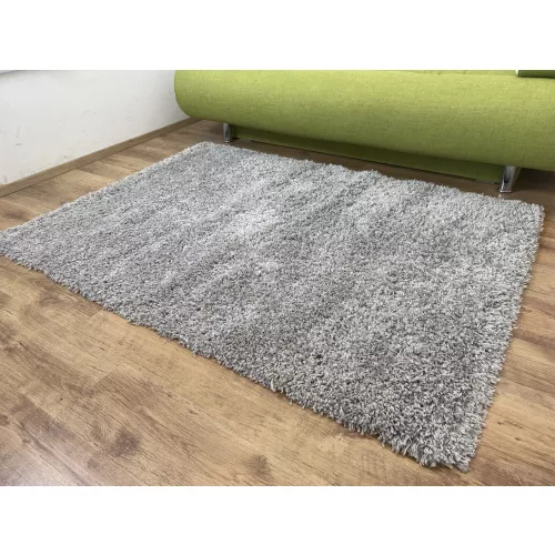 monocolor SHAGGY covor, CAREN 5121 l. gri 80x250cm