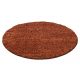  Magazin 2. Covor rotund shaggy Ay. life 1500 terra 120 cm, culoare uni