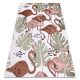  Magazin 21. Covor FUN Flami pentru copii, flamingi crem 80x150 cm