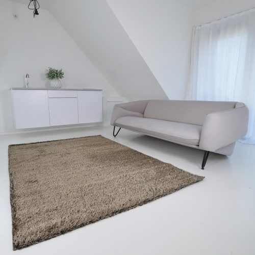 Mira maro-cappuccino 60x100cm- shaggy covor promoție