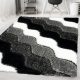 Melissa new 3071 negru 80set=80x250cm+2buc.80x150cm covor