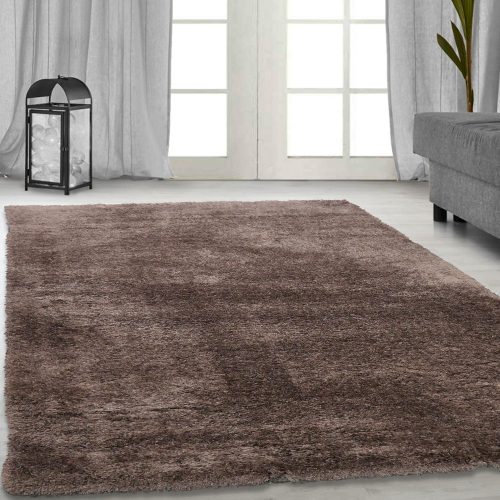  Magazin 11. Covor Shaggy Foarte Moale, 80X150Cm Covor Den Belinda Plain Bej Inchis