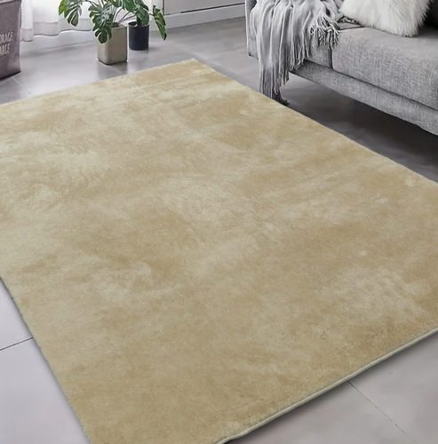  Covor moale Den Olívia Beige 80x250cm - cauciuc pe spate