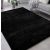 Covor moale Den Olívia Black 66x110cm-cauciuc pe spate