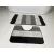 Covorase de baie 2 set - flori negre