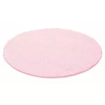 Ay life 1500 roz 200cm monocolor cerc shaggy covor