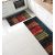 Magazin nr. SIL. Covor bucatarie set 2 piese 38x58cm+38x117cm colorat picant