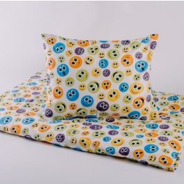 Lenjerie pentru copii Smile 2 piese 90x130cm și 40x50cm