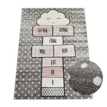  Ber Smart kids 22604 gri 120 X 180 cm covor moale pentru copii
