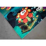 Ber Porte 8035 albastru 160x220cm- covor copii subtire